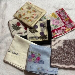 Pierre Cardin Cream Floral Scarf